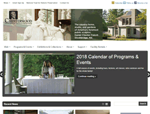Tablet Screenshot of chesterwood.org